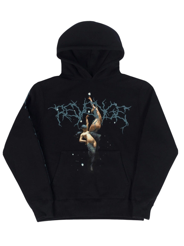 Revenge Angel Lightning Hoodie Black Streetwear Auckland New Prior