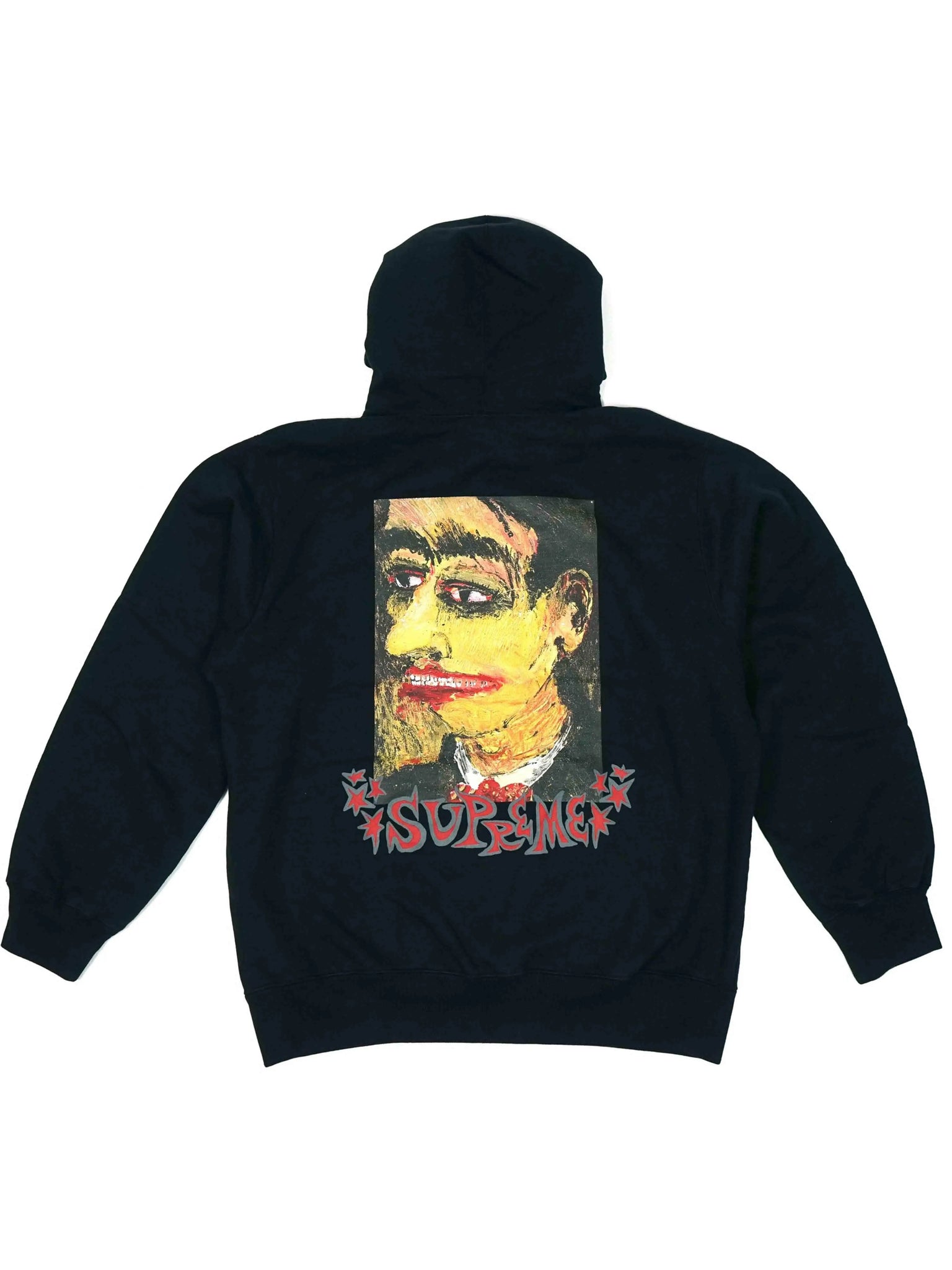 SUPREME PORTRAIT HOODIE BLACK [FW18] Prior