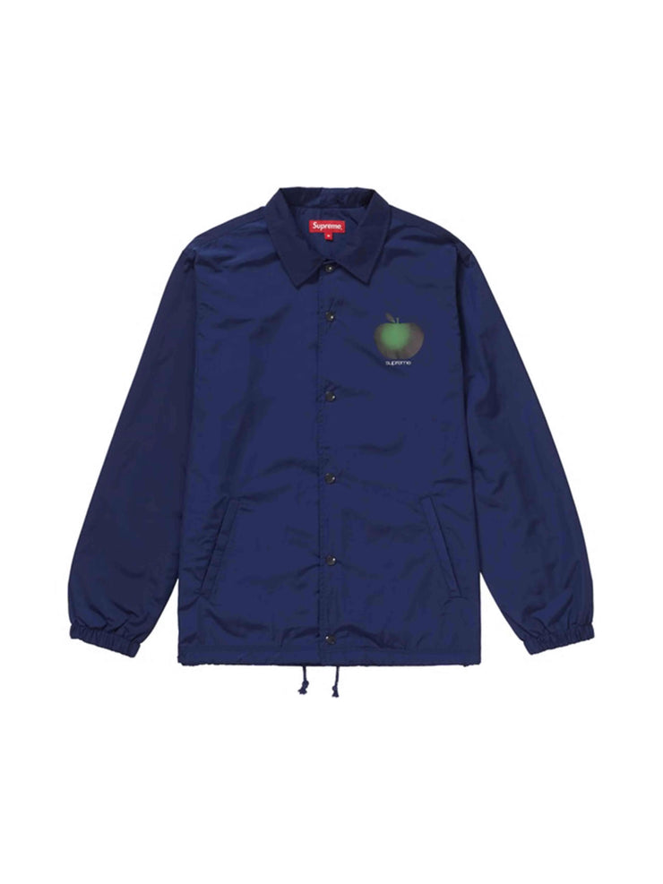 Supreme Apple Coaches Jacket Navy - Prior