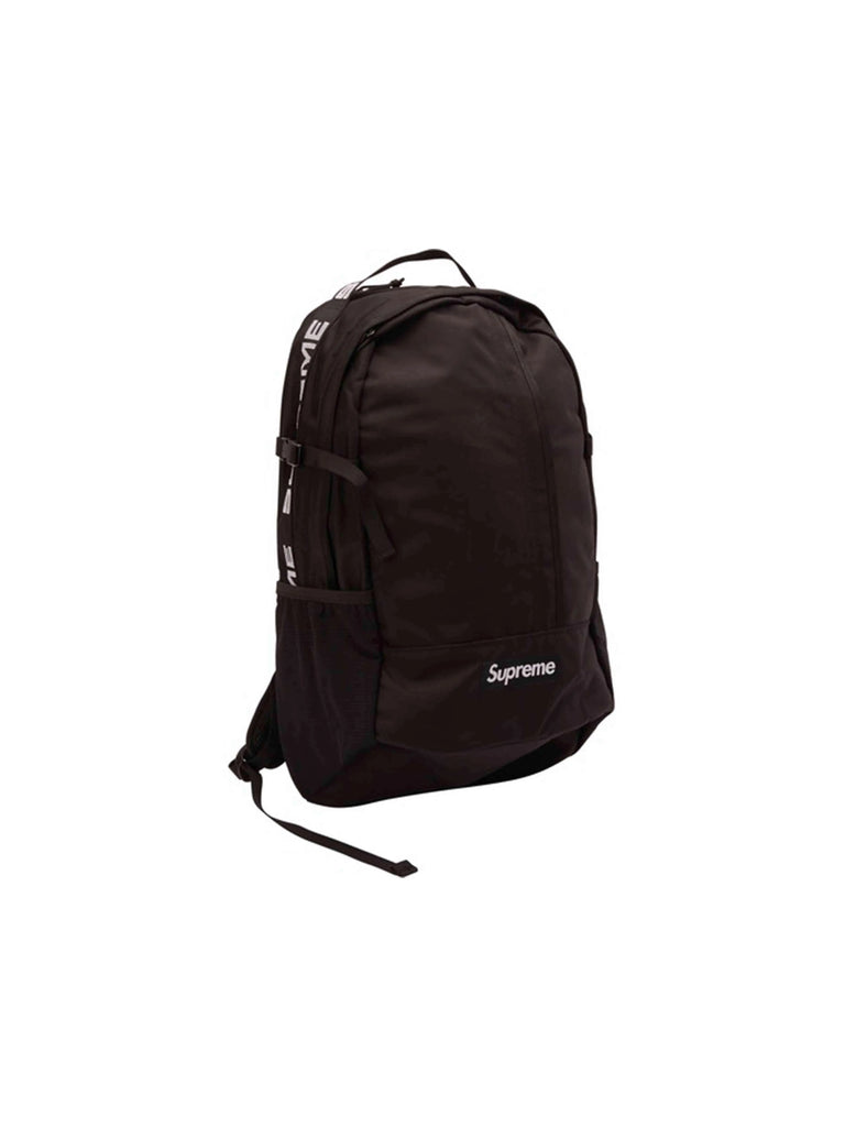 Supreme black shop backpack ss18