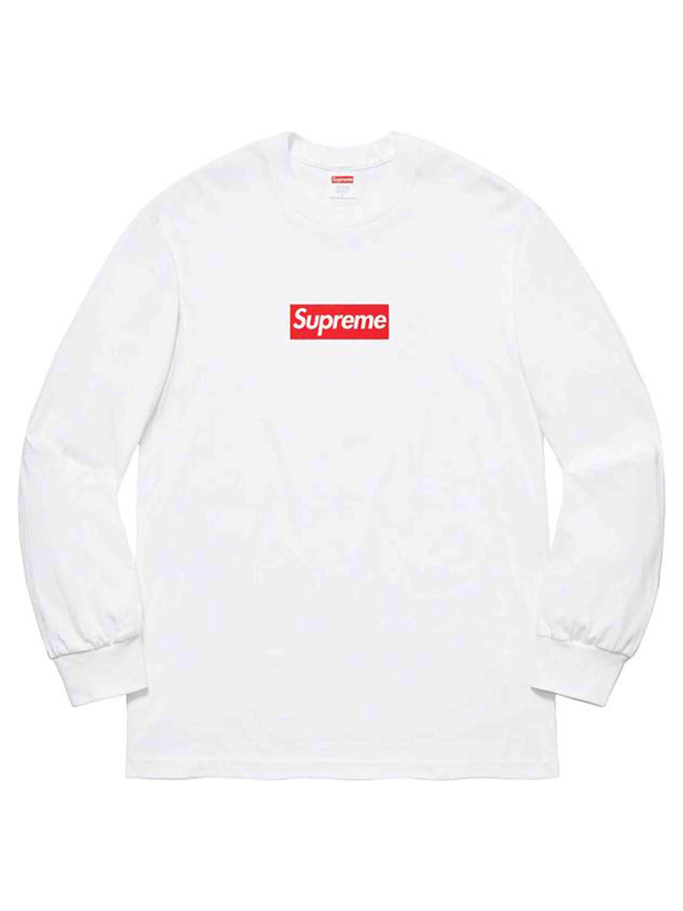 Supreme Box Logo L/S Tee White [FW20] - Prior