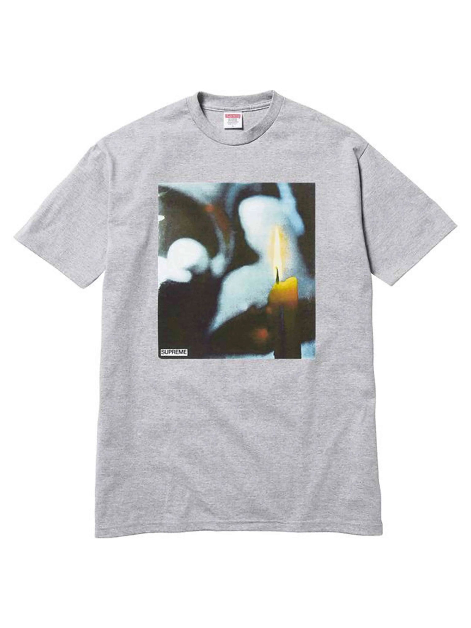 Supreme Candle Tee Heather Grey Supreme