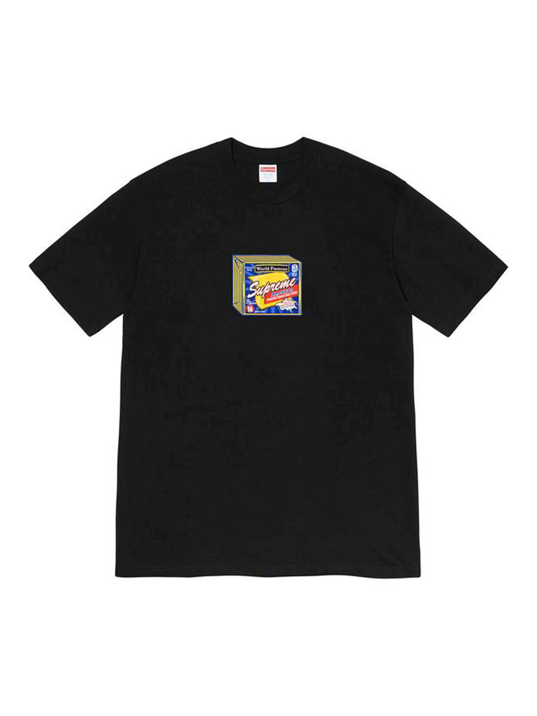 Supreme Cheese Tee Black [FW19] Prior