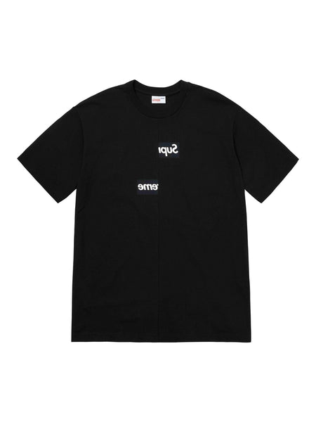 Supreme cdg box outlet logo black