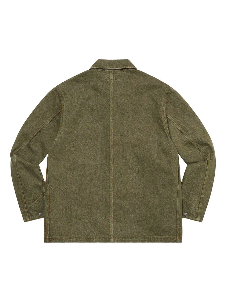 Supreme Denim Chore Coat Coat (SS22) Olive - Prior