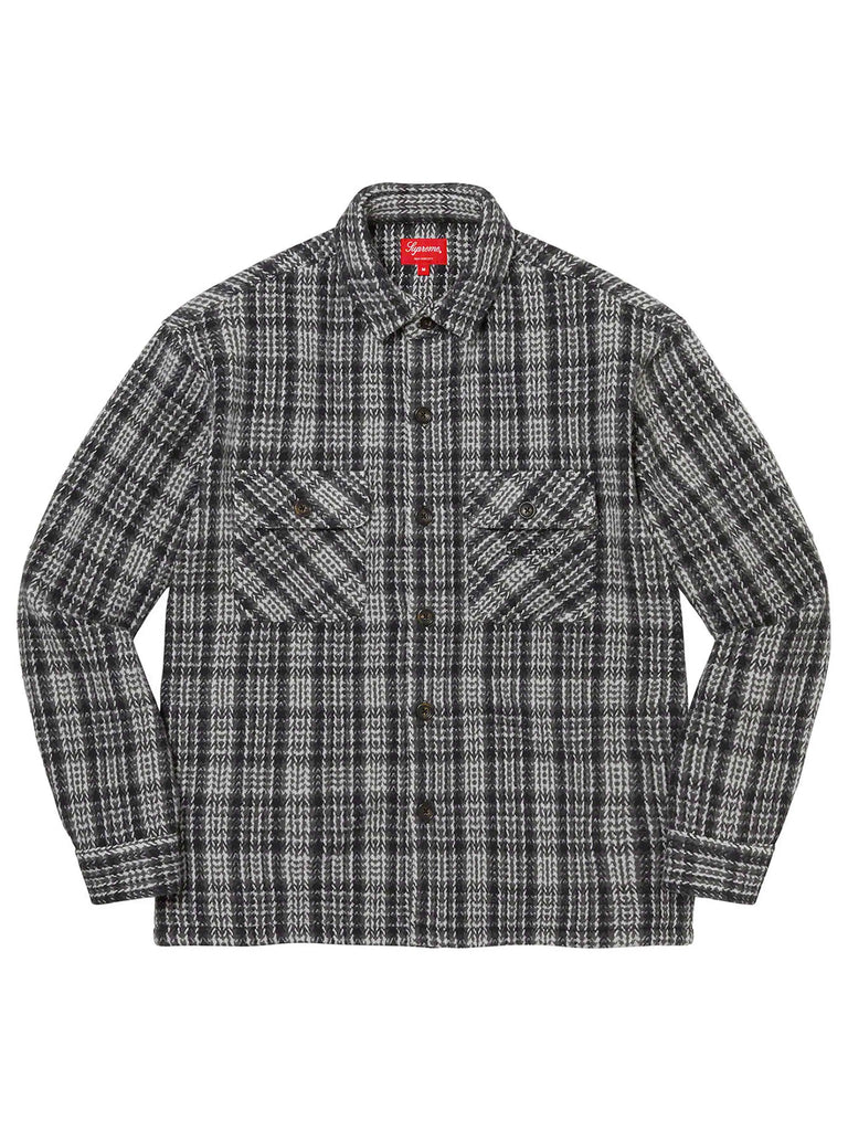 22fw Supreme Heavy Flannel Shirt-