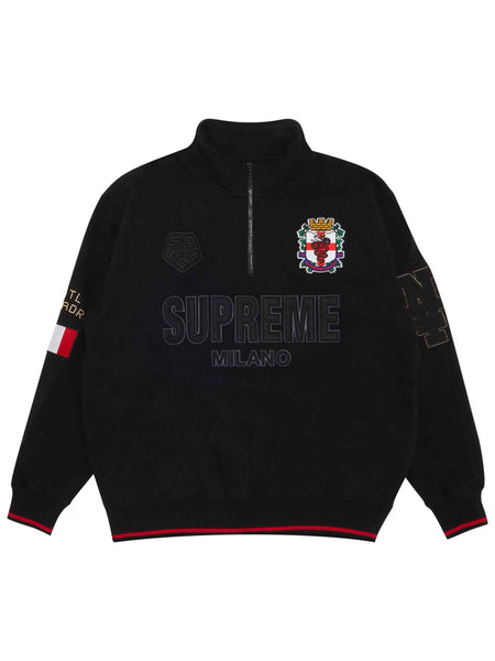 Supreme Milano Half Zip Pullover Black (FW22) | Streetwear | Auckland, –  Prior