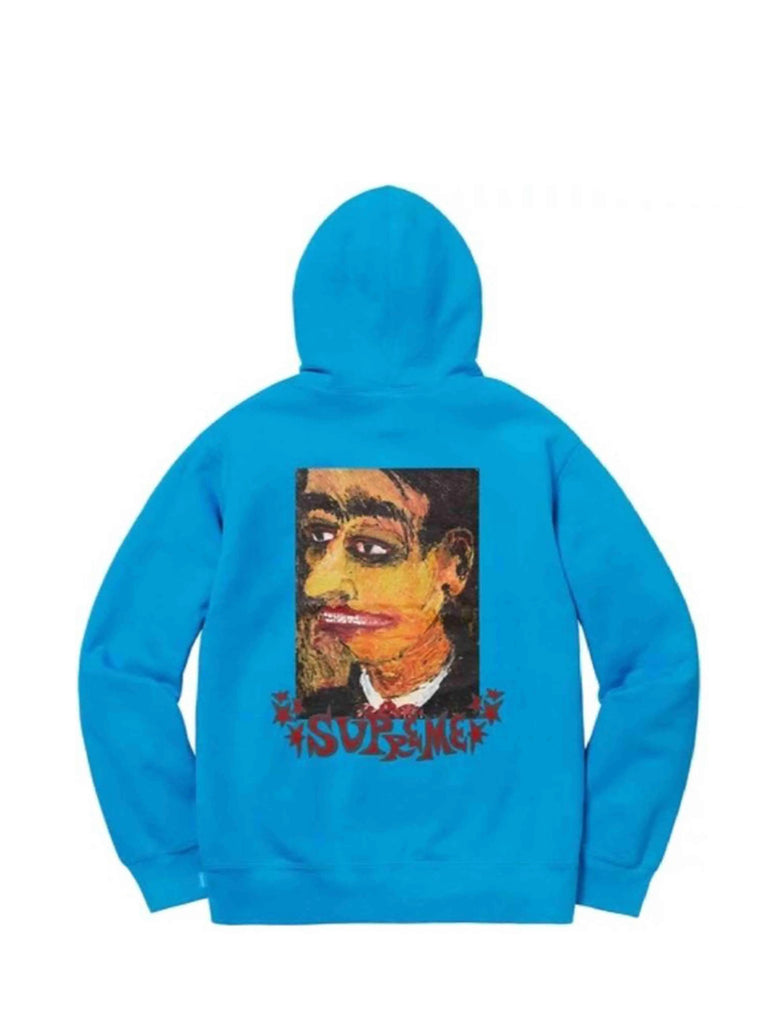 Supreme Portrait Hooded Sweatshirt 'Royal Blue