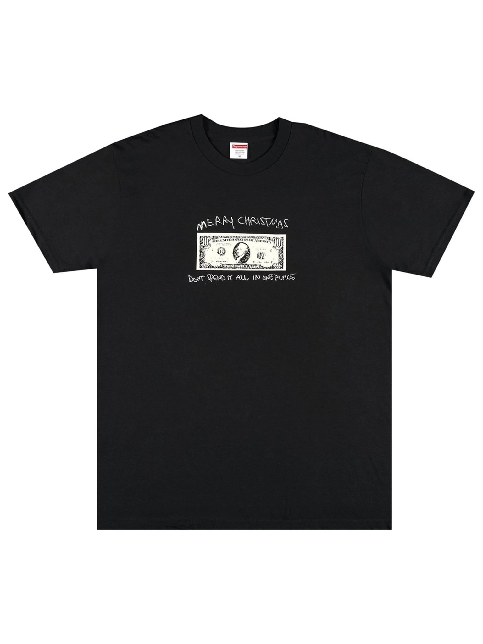 Supreme Spend It Tee Black (FW21) Prior