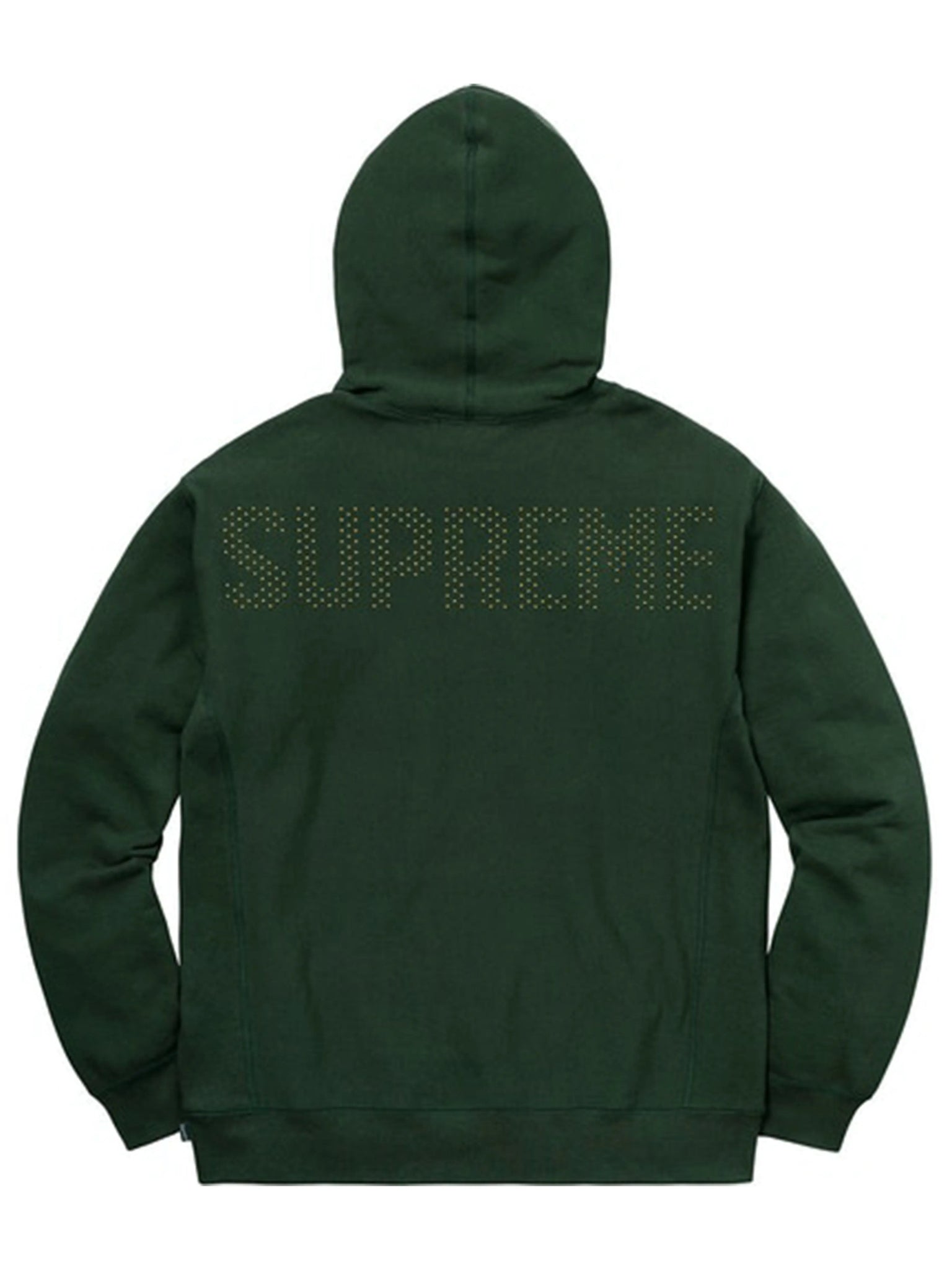 Supreme Studded Hoodie Dark Green [SS18] Prior