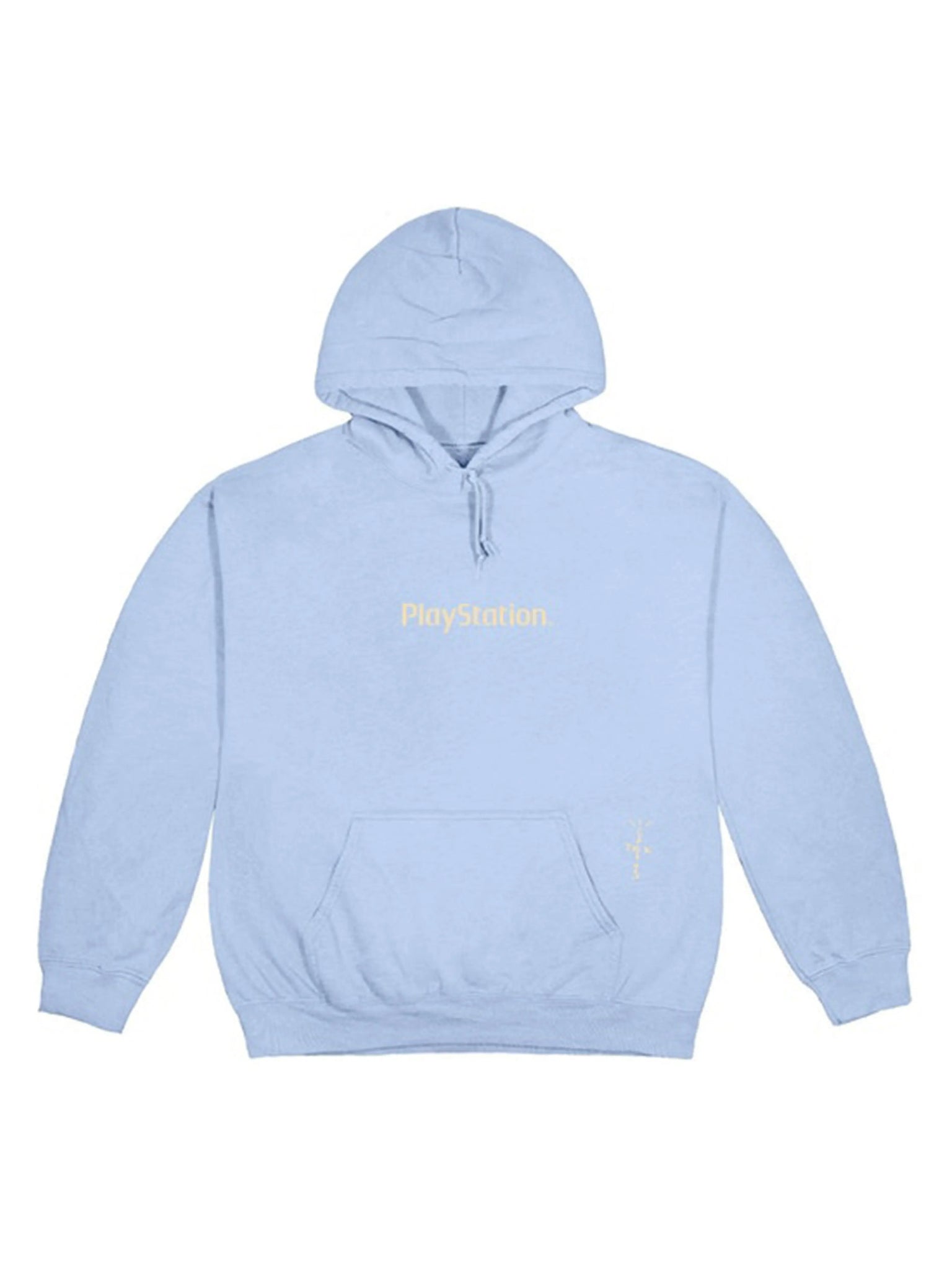 Travis Scott Motherboard I Hoodie Light Blue Prior